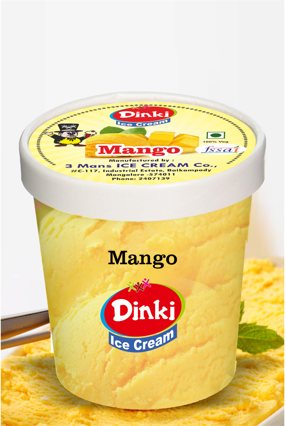 Dinki Mango Ice Cream