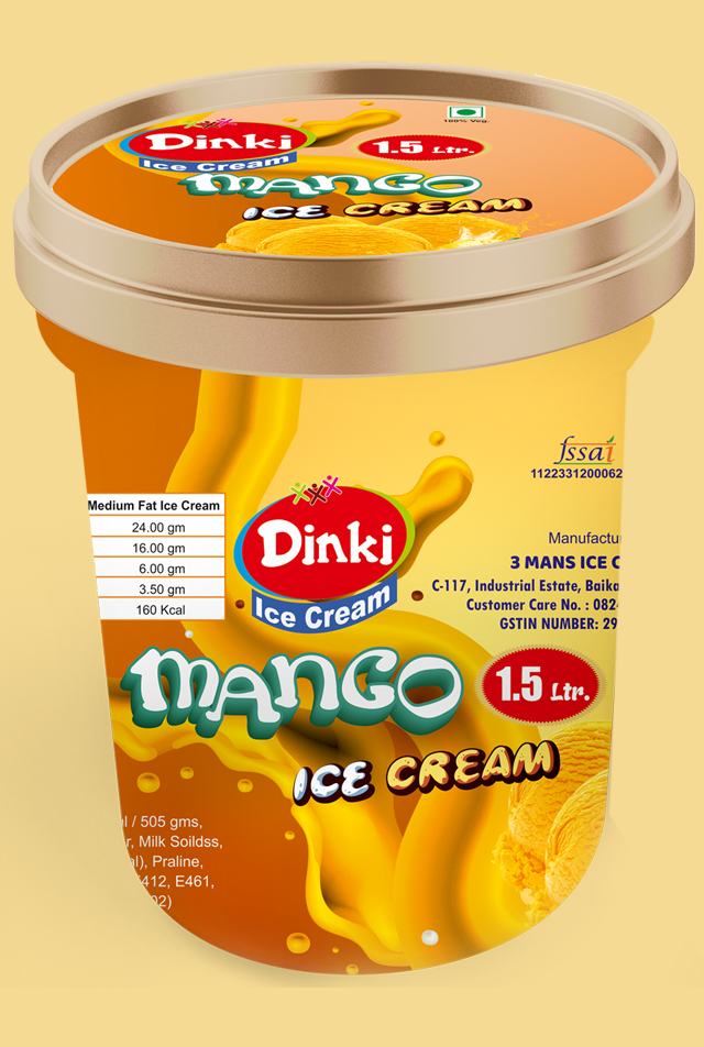 Dinki Mango ice cream