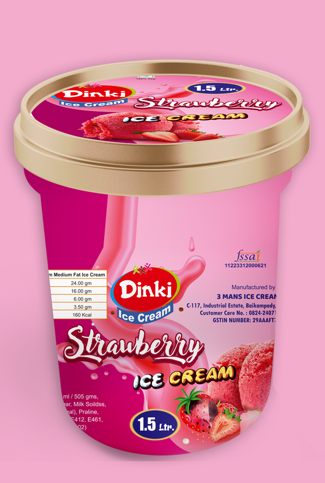 Strawberry Ice Cream