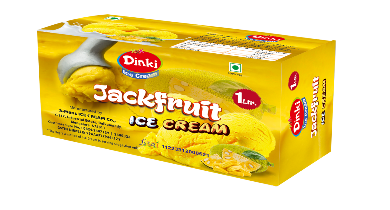 Dinki 1 ltr. Jacfruit ice cream