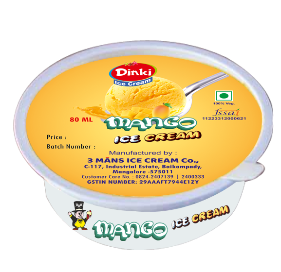 Dinki Mango Ice Cream