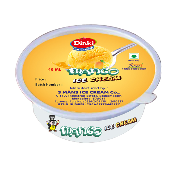 Dinki Mango Ice Cream 40 ML